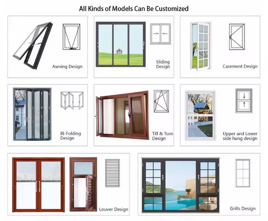 thermally broken aluminium windows