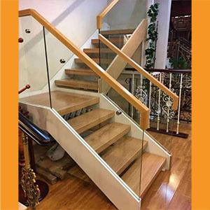 Handrails with glass handrails for stairs China supplier HG-L099  Handrails with glass handrails for stairs China supplier HG-L099
