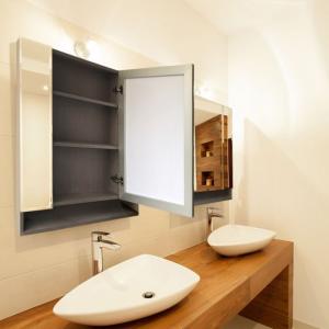 Premium Bathroom Mirror Cabinet with LED Lighting Premium Bathroom Mirror Cabinet with LED Lighting
