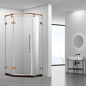 Sliding bathroom glass door HG-D015 Sliding bathroom glass door HG-D015