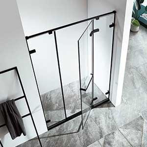 Glass bath shower screen HG-D014 Glass bath shower screen HG-D014