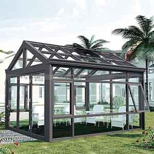 Glass wall house made of glass HG-H0011 Glass wall house made of glass HG-H0011
